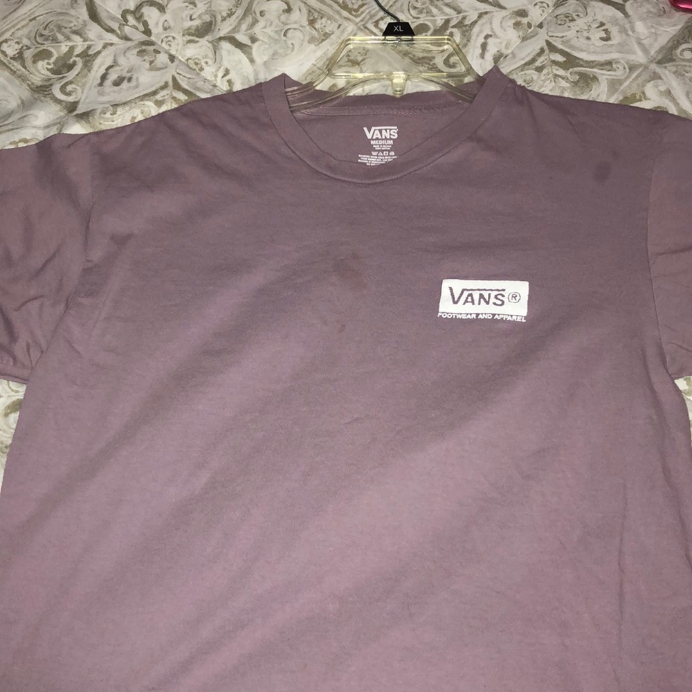 Vans purple shirt